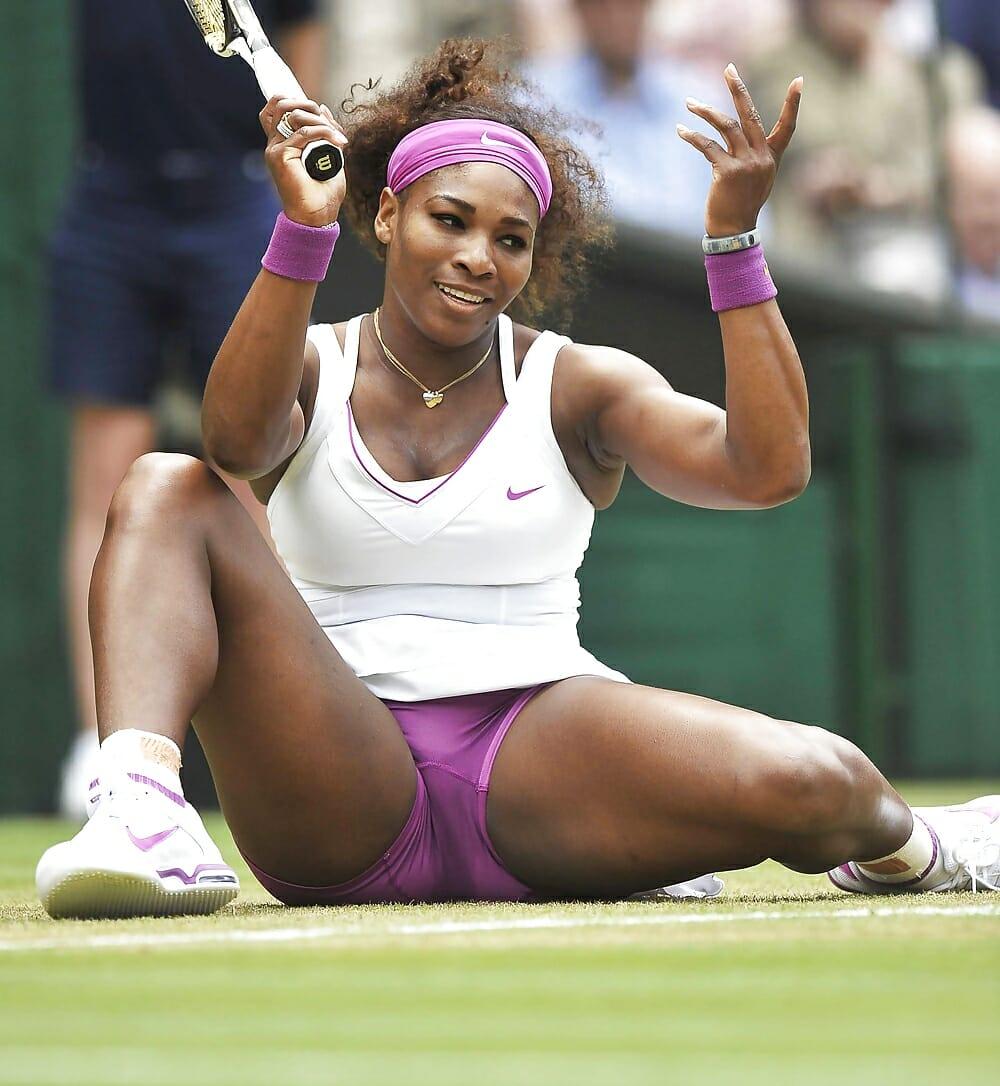 Vanilla B. reccomend serena williams let me see your pussy