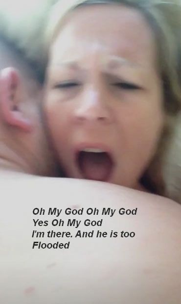 Horny cheating wife cumming hard