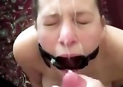 best of Flooded ring with slut piss gagged