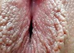 Fresh recomended my shaved pussy Squirting close up.