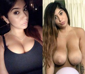 Middle eastern girl with tits