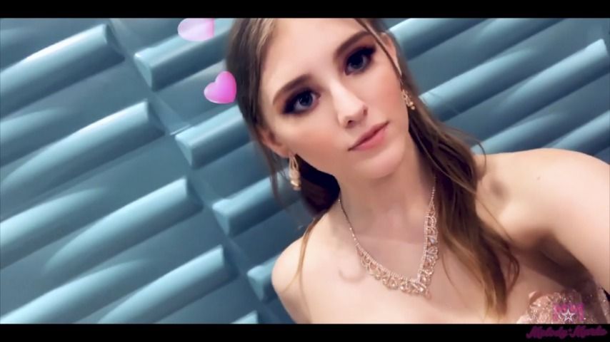 Gorgeous fucked dress after prom