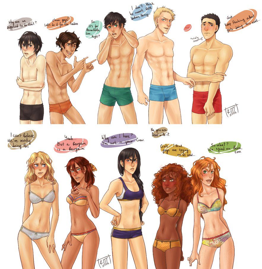 Percy and annabeth nude