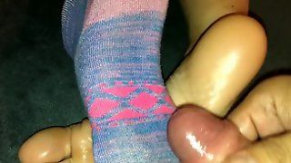 Agent 9. reccomend amateur footjob socks feet closeup