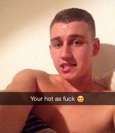 Sucks cock guys face sends snapchat