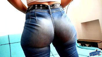 best of Accident jeans girl huge candid