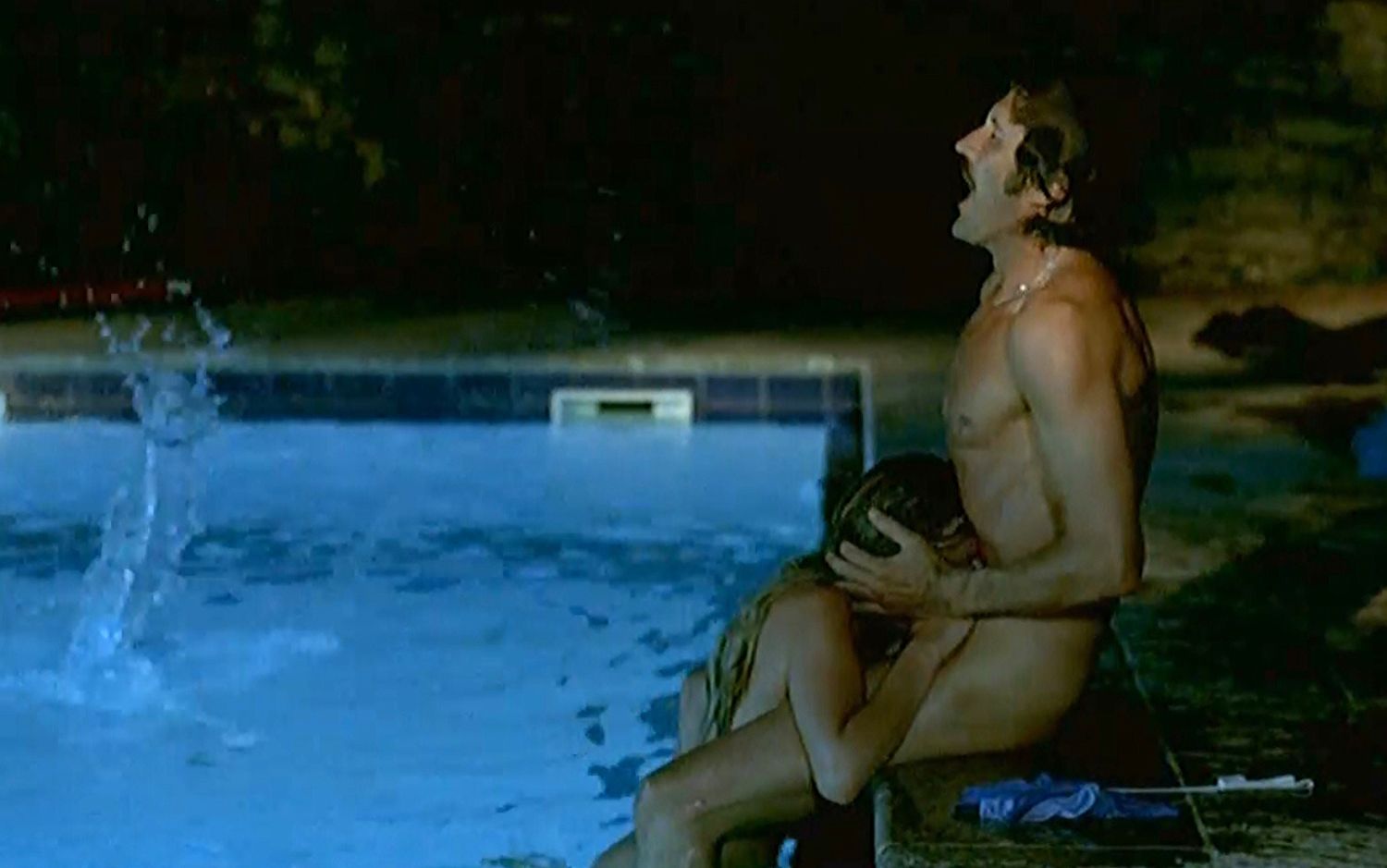 Actress sagnier topless sunbathing swimming pool