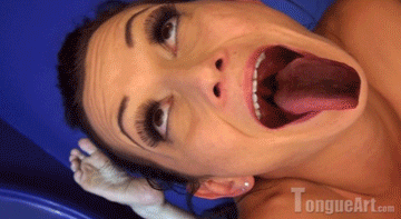 best of Open fetish angelina mouth tongue