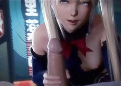 Black P. reccomend sexy marie rose makes footjob fucked