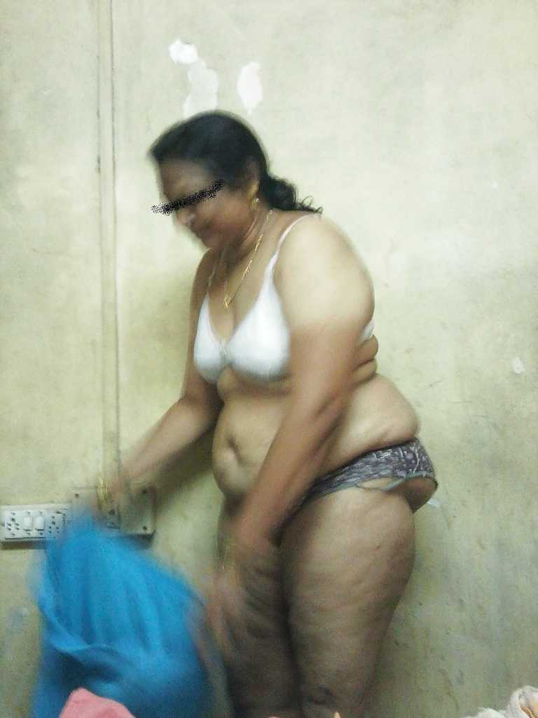 Indian old aunty