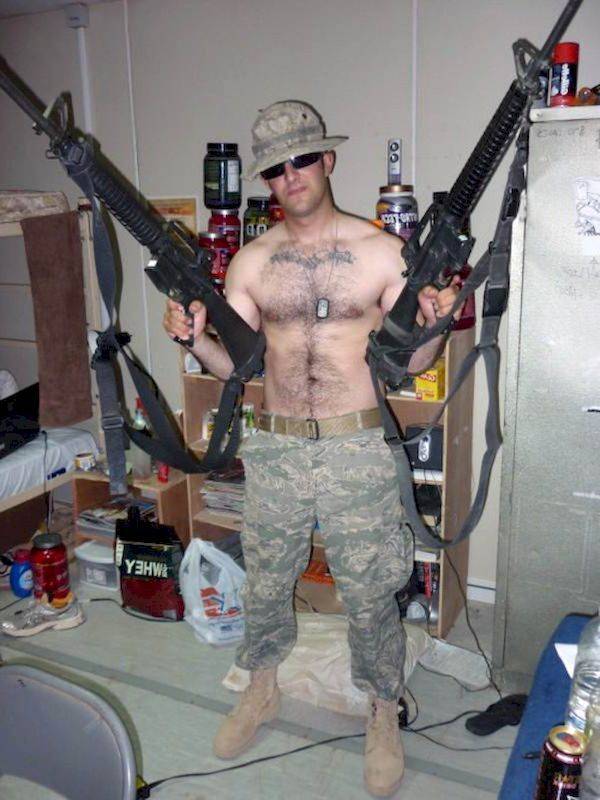 Amateur military guy