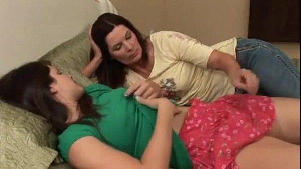 Daughter comforts mother